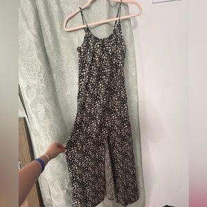 Dainty flower maxi dress